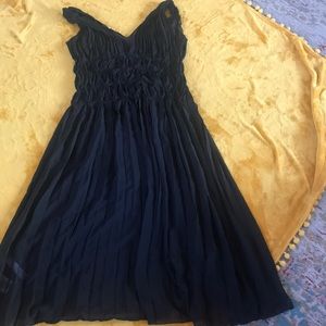 DKNYC black sheer dress